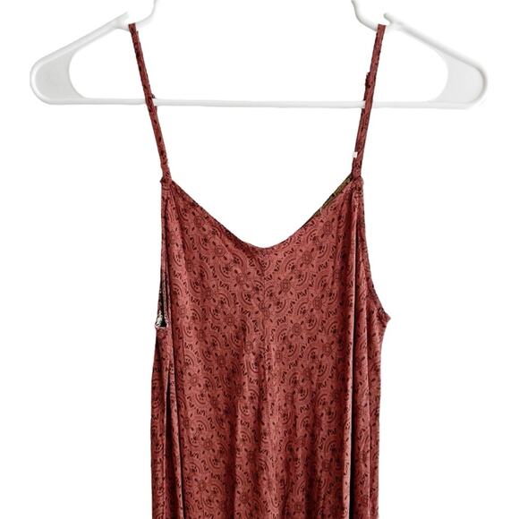 Ganji LA Boho Earthy Spaghetti Strap Maxi Dress - Picture 2 of 6